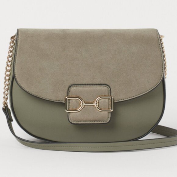 H&M Green Shoulder / Cross Body Bag - Picture 1 of 7